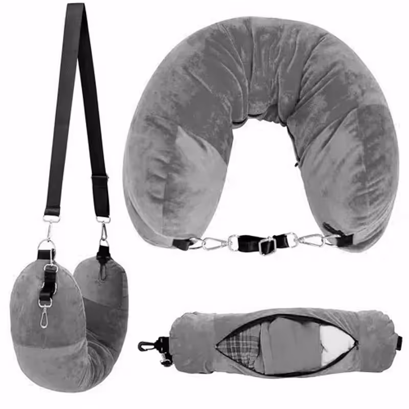 Stuffable Travel Neck Pillow &ndash; 50K+ SOLD